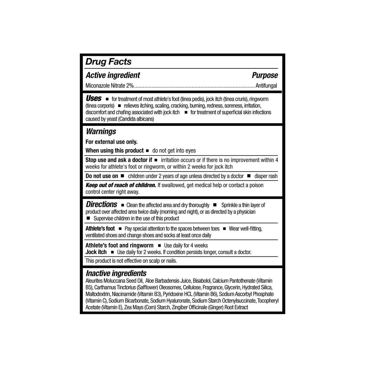 Thera® Miconazole Nitrate Antifungal, 3-ounce shaker bottle 53-AFP3