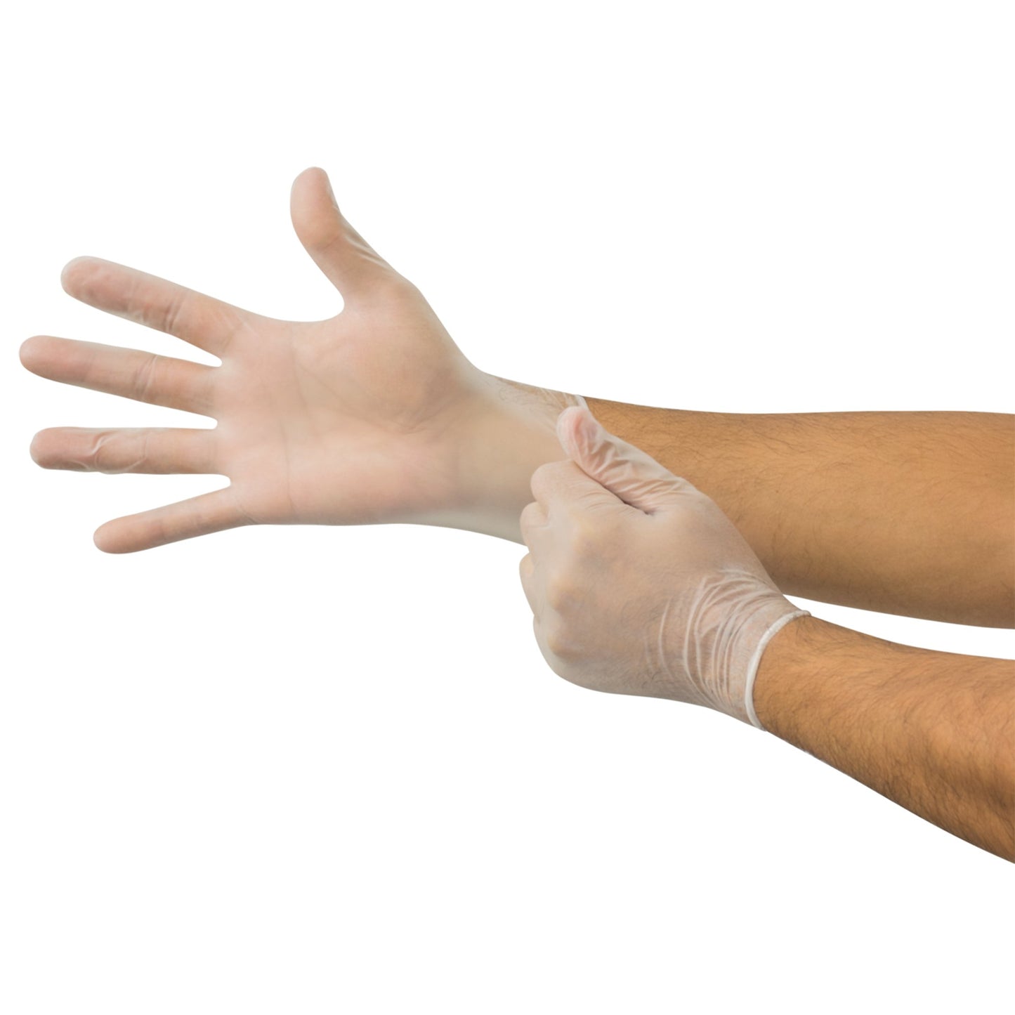 Micro-Touch® Elite® Stretch Vinyl Exam Glove, Large, Ivory 3093