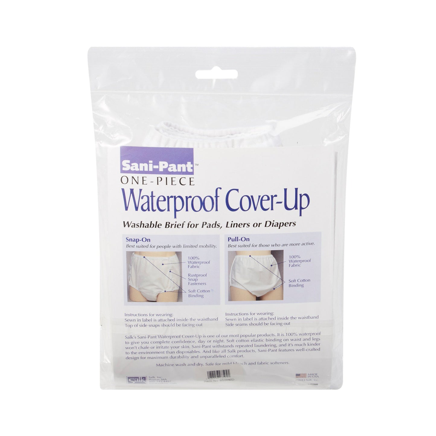 Sani-Pant™ Unisex Protective Underwear, Medium 850MED