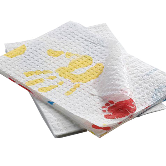 Graham Medical Products Tiny Tracks Procedure Towel, 13-1/2 x 18 Inch 37234, Case of 500