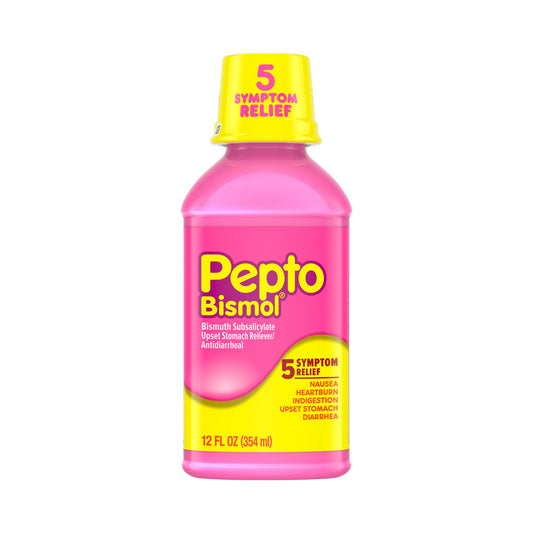 Anti-Diarrheal Pepto Bismol® 262 mg Strength Liquid 12 oz. - 37000003203