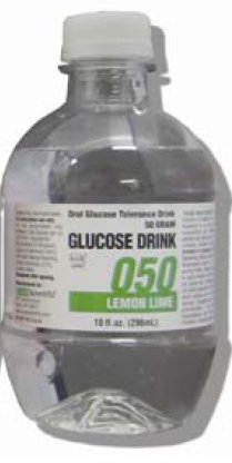 Glucose Tolerance Beverage Glucose Drink Lemon-Lime 50 Gram 10 oz. per Bottle - 10-LL-050