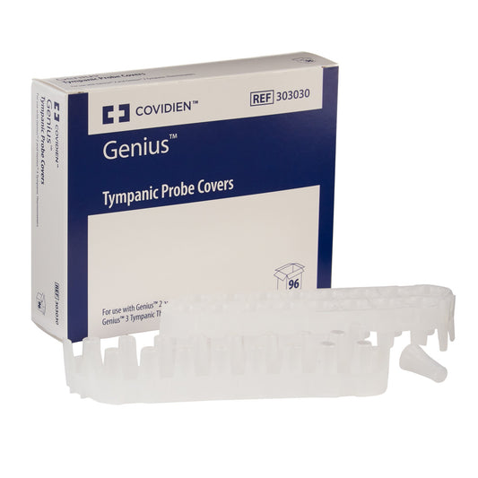 Cardinal Covidien Genius 2 Tympanic Thermometer Probe Cover 303030-, Box of 96