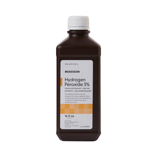 McKesson Hydrogen Peroxide Antiseptic, 16-ounce bottle 23-D0012