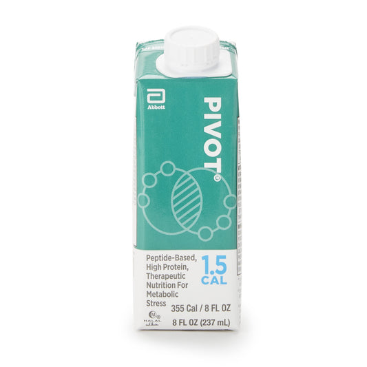 Tube Feeding Formula Pivot® 1.5 Cal Unflavored Liquid 8 oz. Reclosable Carton - 65007