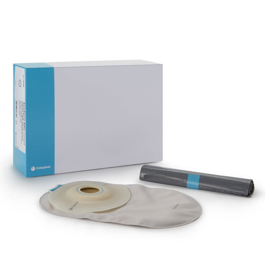 Ostomy Pouch SenSura® Mio Convex One-Piece System 8-1/4 Inch Length, Maxi Convex Light, Pre-Cut 1 Inch Stoma Closed End - 16330