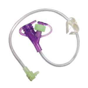 Gastric Extension Set with Purple Hybrid Y-Port G-JET® 12 Inch - 6-1222-H