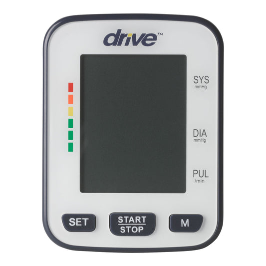 Home Automatic Digital Blood Pressure Monitor Drive™ Medium Cuff Cloth Fabric Cuff 13 - 22 cm Wrist - BP3200