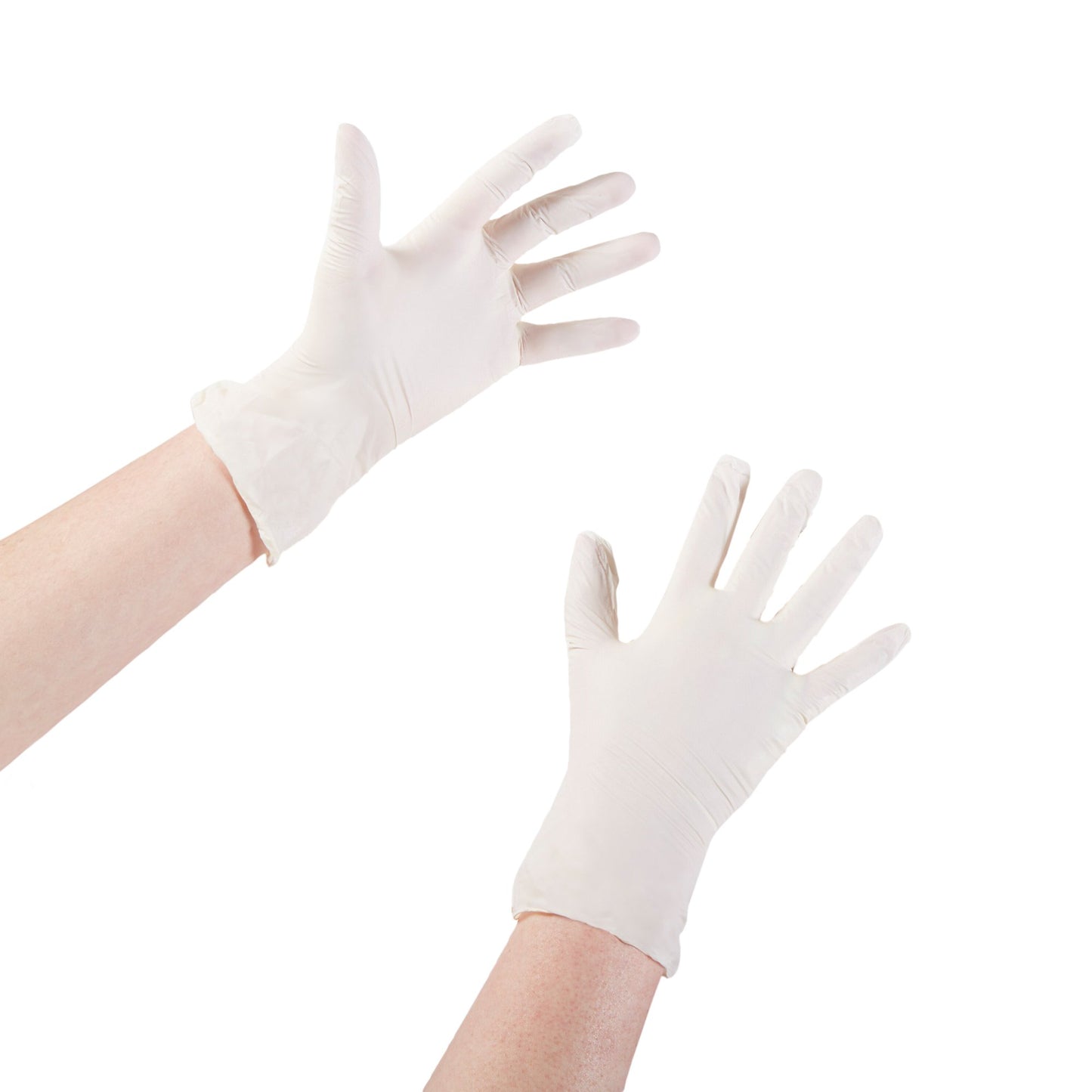 McKesson Stretch Vinyl Exam Glove, Medium, Ivory 14-816