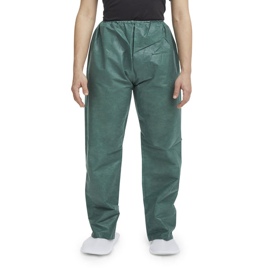 Graham Medical Patient Scrub Pants, Dark Green, Small 79708