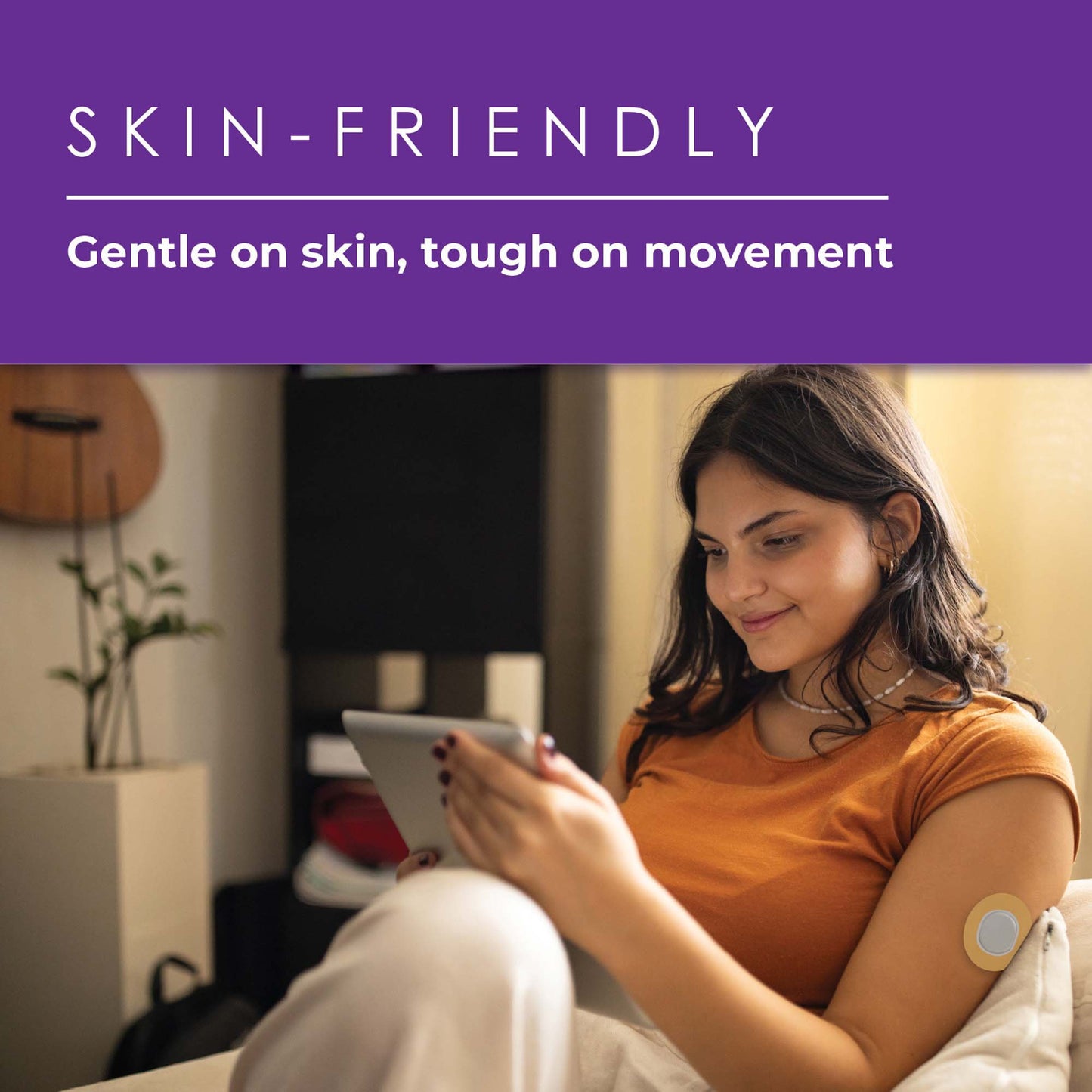 Sensor Overpatch CoverGuard Tan For Dexcom G7 Sensor 101-200T