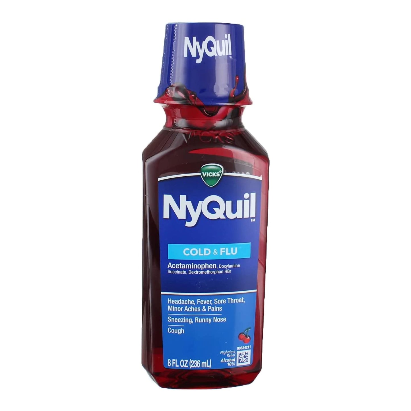 Vicks NyQuil Cold & Flu Liquid 37000080808