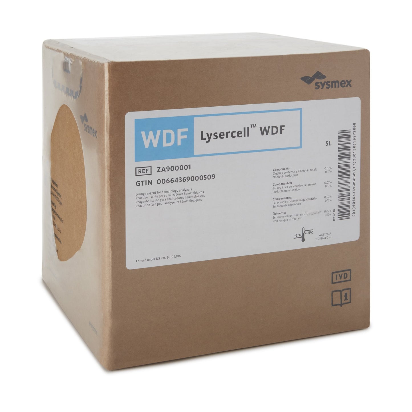 Lysercell® WDF Reagent, 5 mL ZA900001