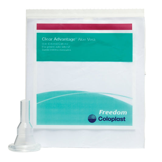 Freedom® Clear LS Male External Catheter, Self-Adhesive Strip, Large 5400