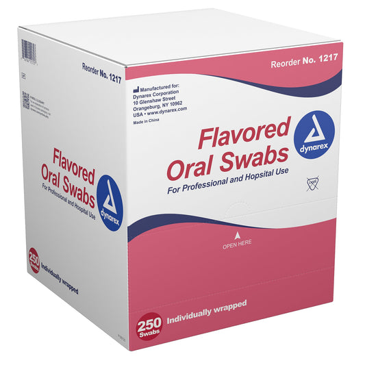 dynarex® Oral Swabsticks with Dentrifice 1217
