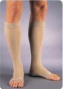 Compression Stocking JOBST® Relief® Knee High Large Beige Open Toe - 114637
