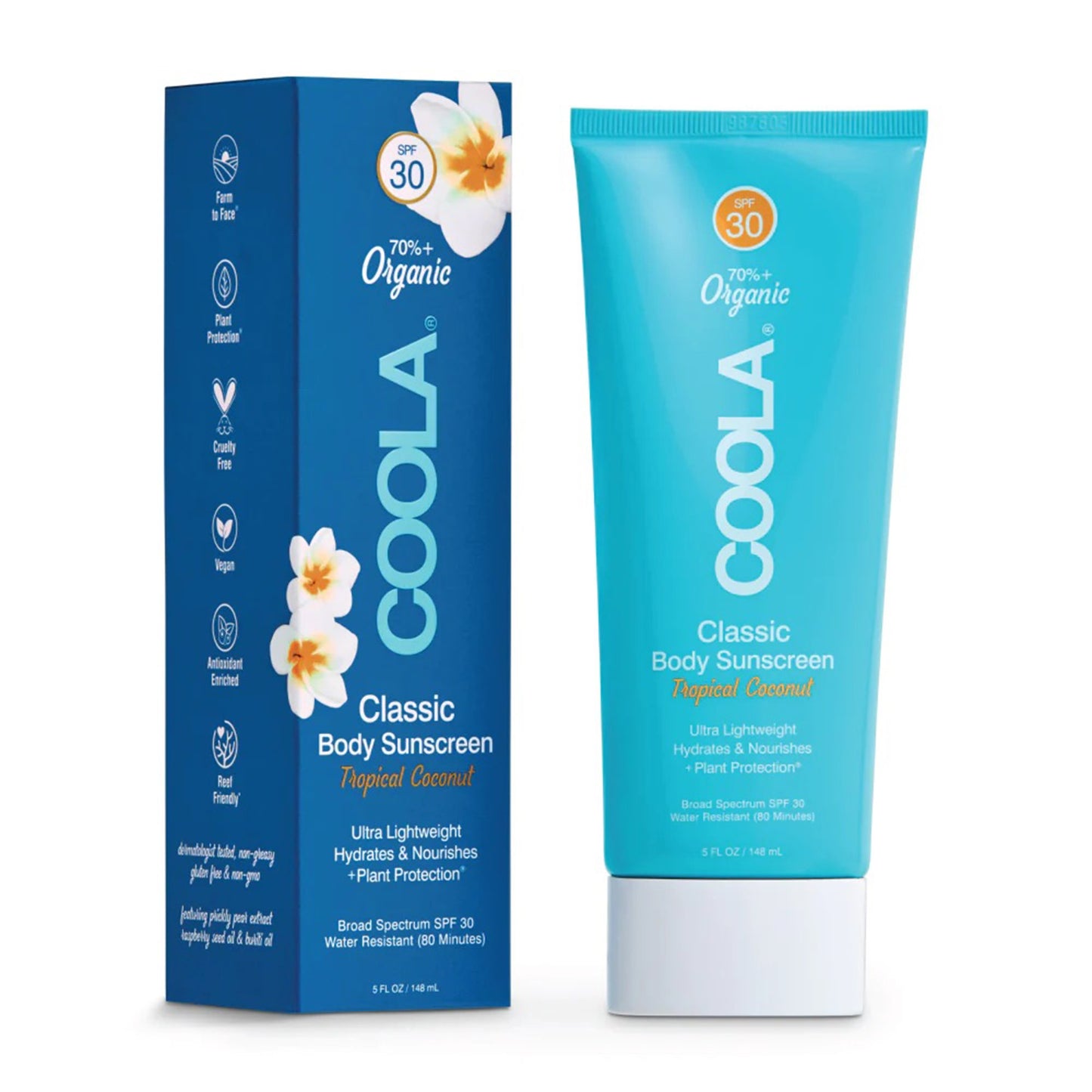 Sunscreen COOLA® Classic Body SPF 30 Lotion 5 oz. Tube CL10010
