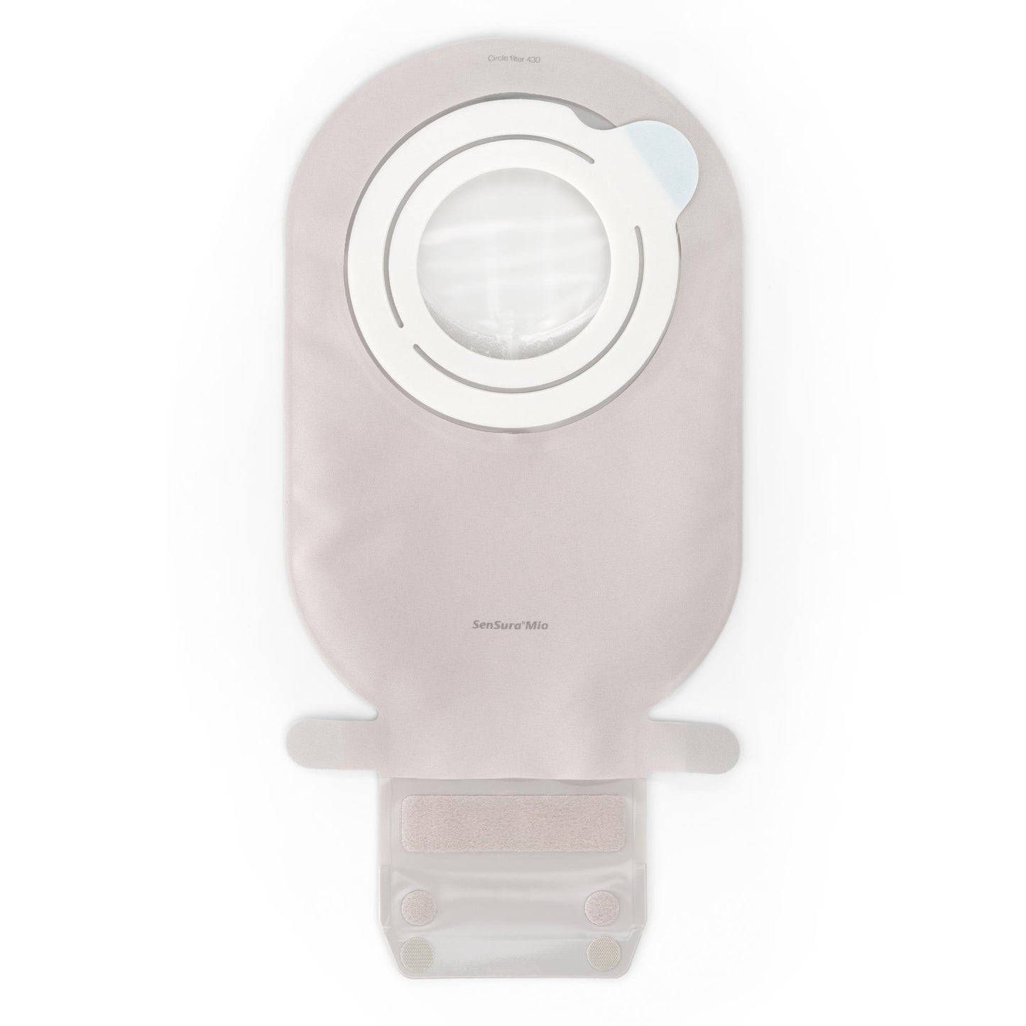 Ostomy Pouch SenSura® Mio Flex Two-Piece System 11 Inch Length Drainable 18389