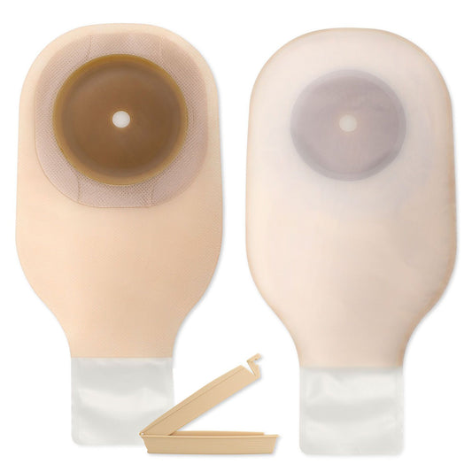 Colostomy Pouch Premier™ Flextend™ One-Piece System 12 Inch Length Convex, Trim to Fit Drainable - 8628
