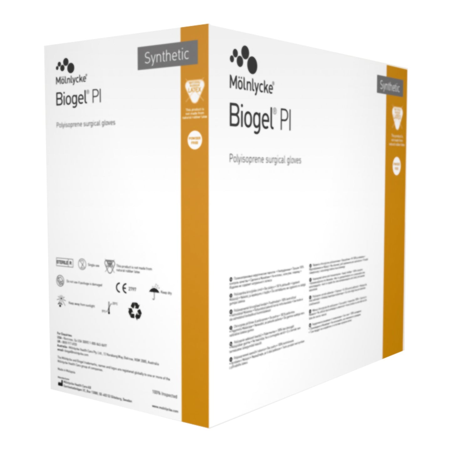 Biogel® PI Polyisoprene Surgical Glove, Size 7.5, Straw Color 40875