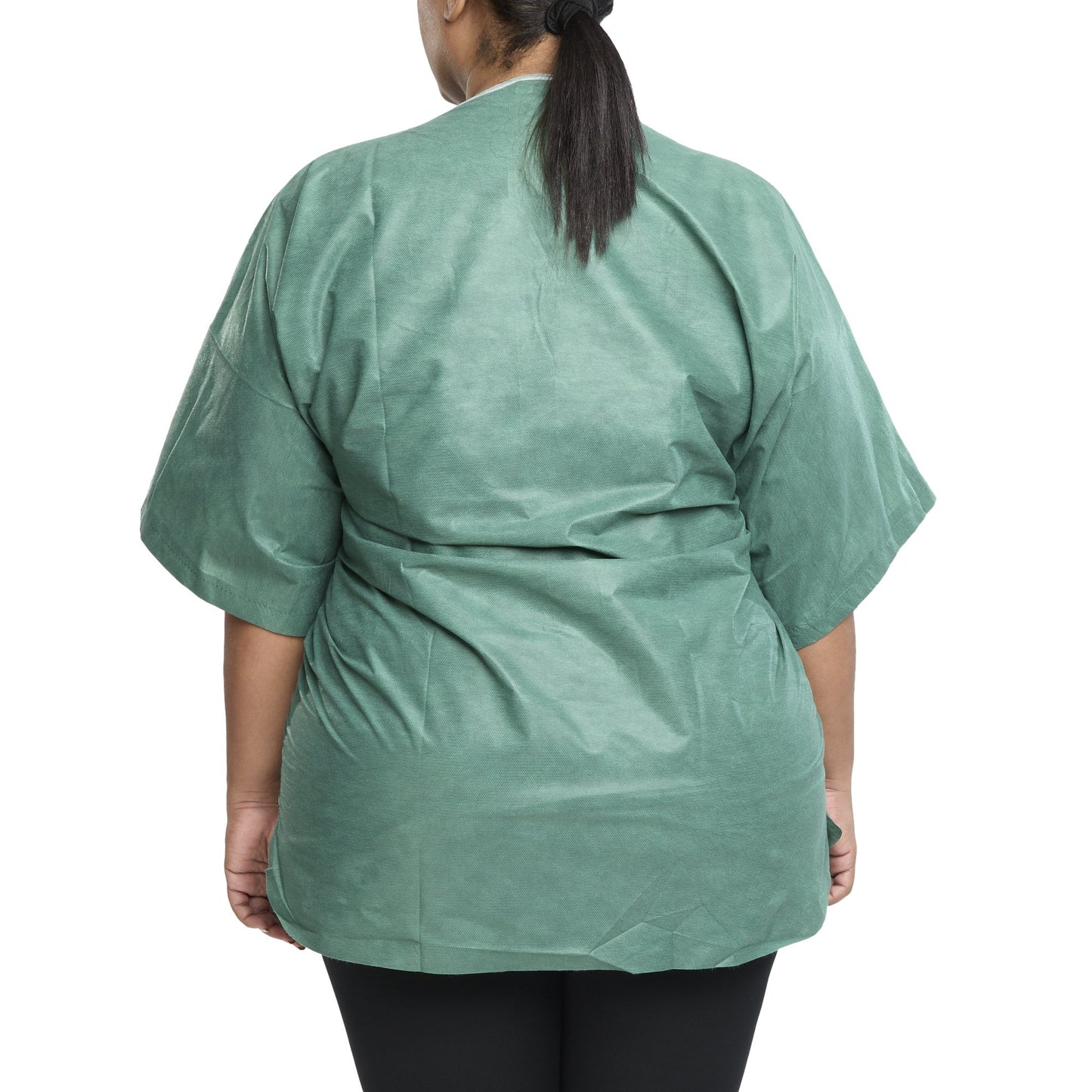 Graham Medical Short Sleeve Scrub Shirt, Green, 2X-Large 62217