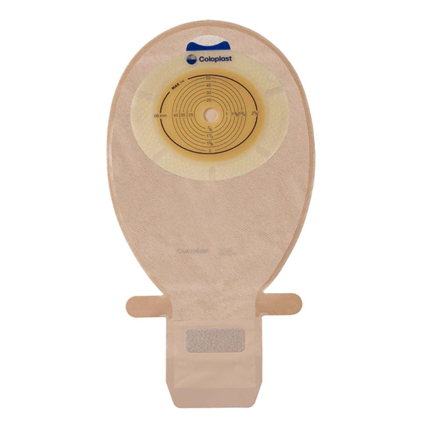 Ostomy Pouch SenSura® EasiClose™ One-Piece System 11-1/2 Inch Length, Maxi Flat, Pre-Cut 1-3/8 Inch Stoma Drainable - 15534
