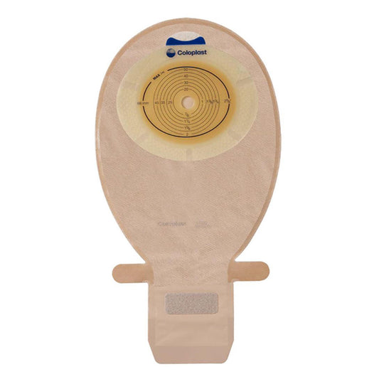 Ostomy Pouch SenSura® EasiClose™ One-Piece System 11-1/2 Inch Length, Maxi Flat, Pre-Cut 1-3/8 Inch Stoma Drainable - 15534