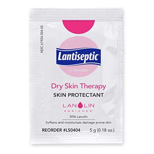 Skin Protectant Lantiseptic® Dry Skin Therapy 5 Gram Individual Packet Lanolin Scent Cream - LS0404