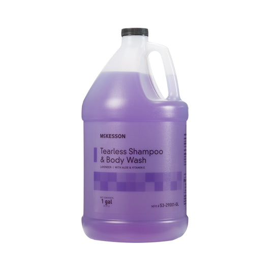 McKesson Tearless Shampoo and Body Wash, Lavender Scent, 1 gal Jug 53-29001-GL