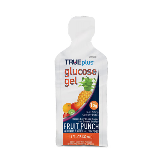 Glucose Supplement TRUEplus™ 1.1 oz. Gel Fruit Punch Flavor - P2H01FP-01