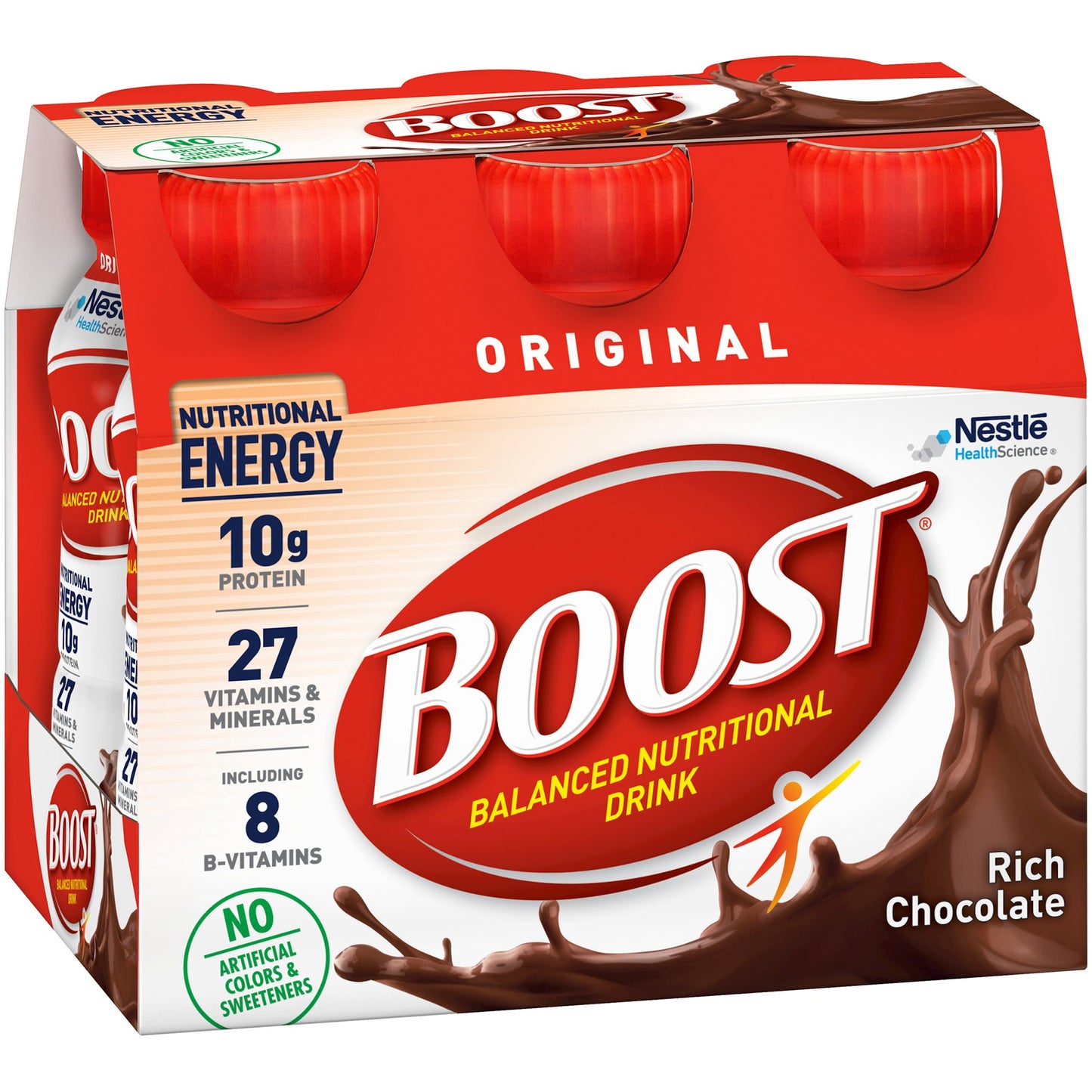 Boost® Original Chocolate Balanced Nutritional Drink, 8-ounce bottle 00041679675366