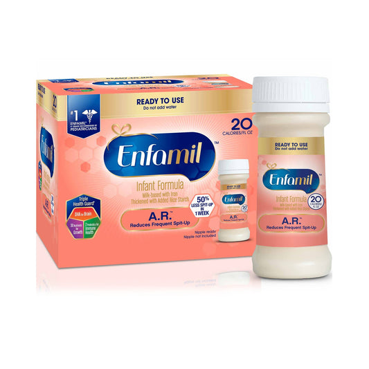 Infant Formula Enfamil® A.R.™ Unflavored 2 oz. Bottle Liquid Added Rice Spit Up - 145301