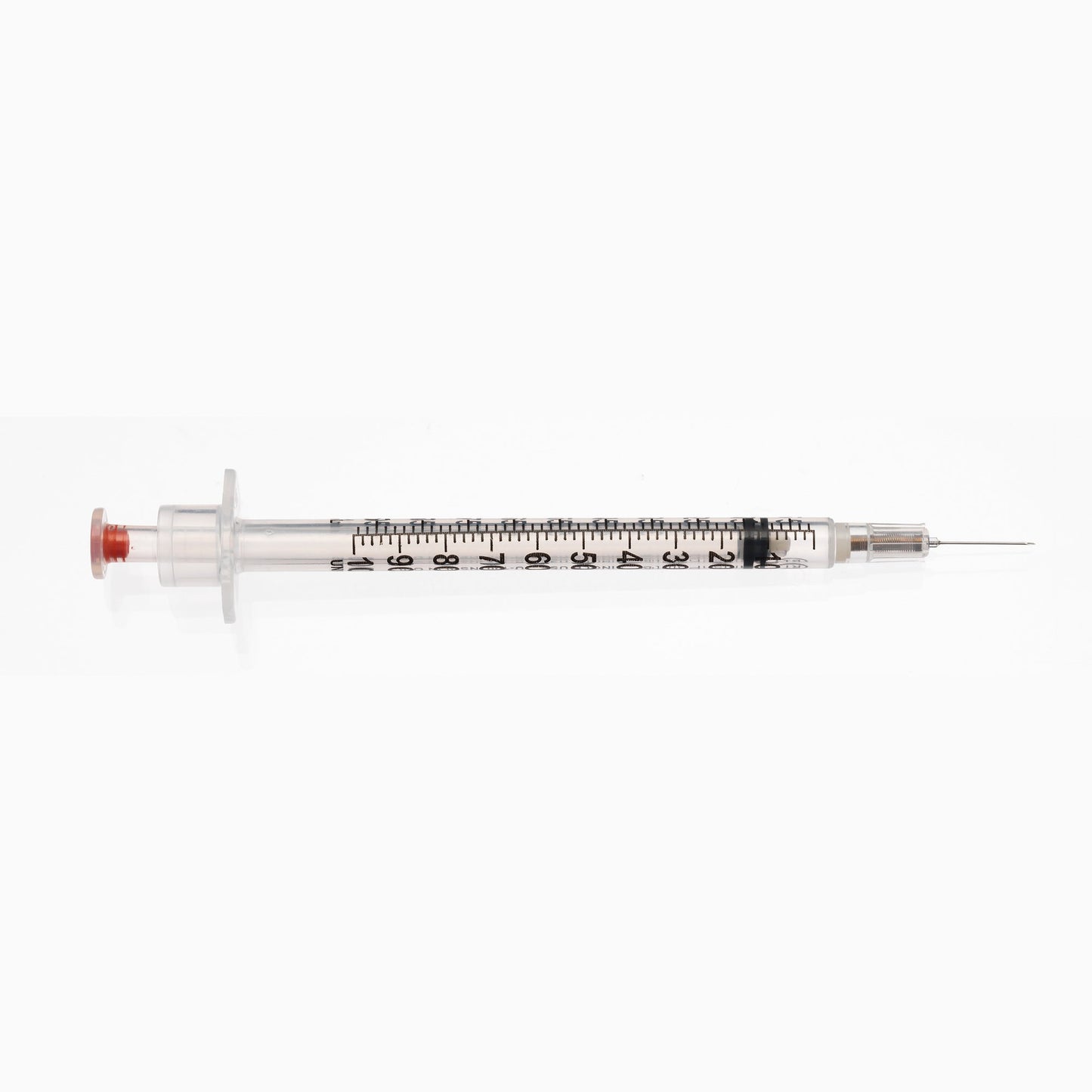 Safety Insulin Syringe with Needle VanishPoint® 1 mL 1/2 Inch 29 Gauge Retractable Safety Needle Regular Wall - 10211
