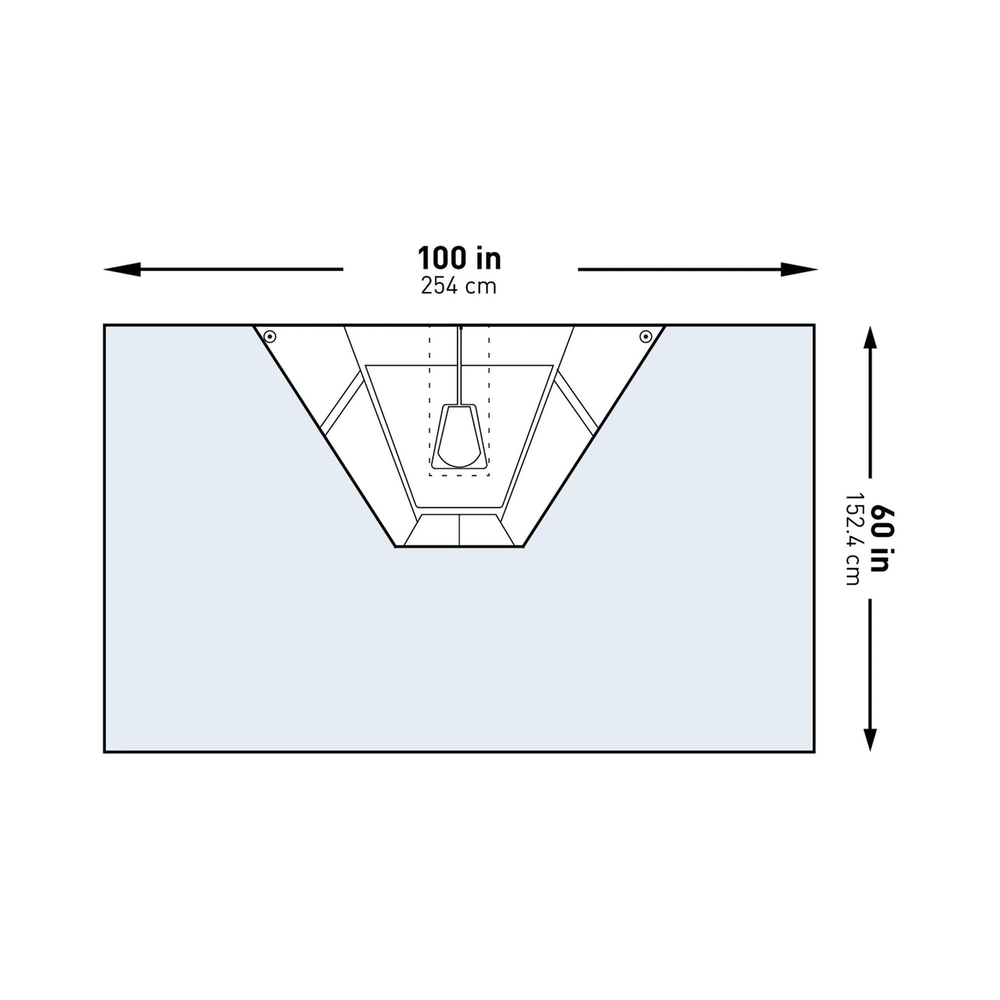 McKesson Sterile Heavy-Duty Shoulder Arthroscopy Drape, 60 x 100 Inch 183-I80-09172-S