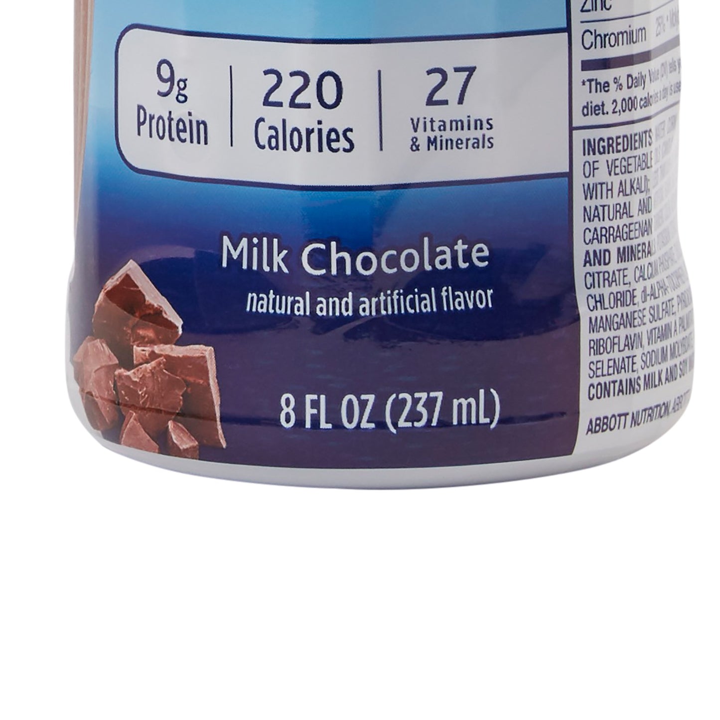 Ensure® Original Nutrition Shake, Chocolate, 8-ounce bottle 57231