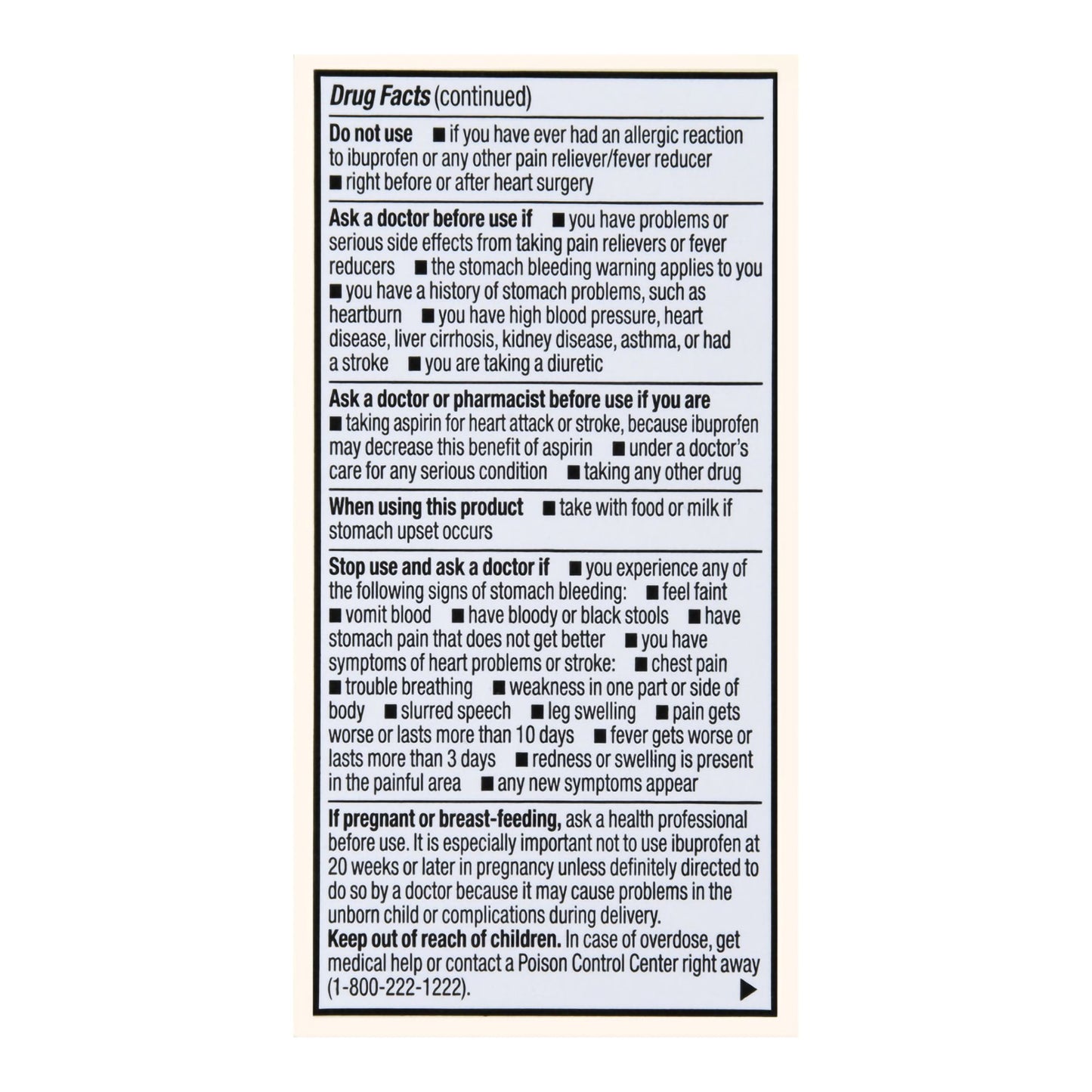 Foster & Thrive™ Ibuprofen 200 mg Coated Tablets 70677113201