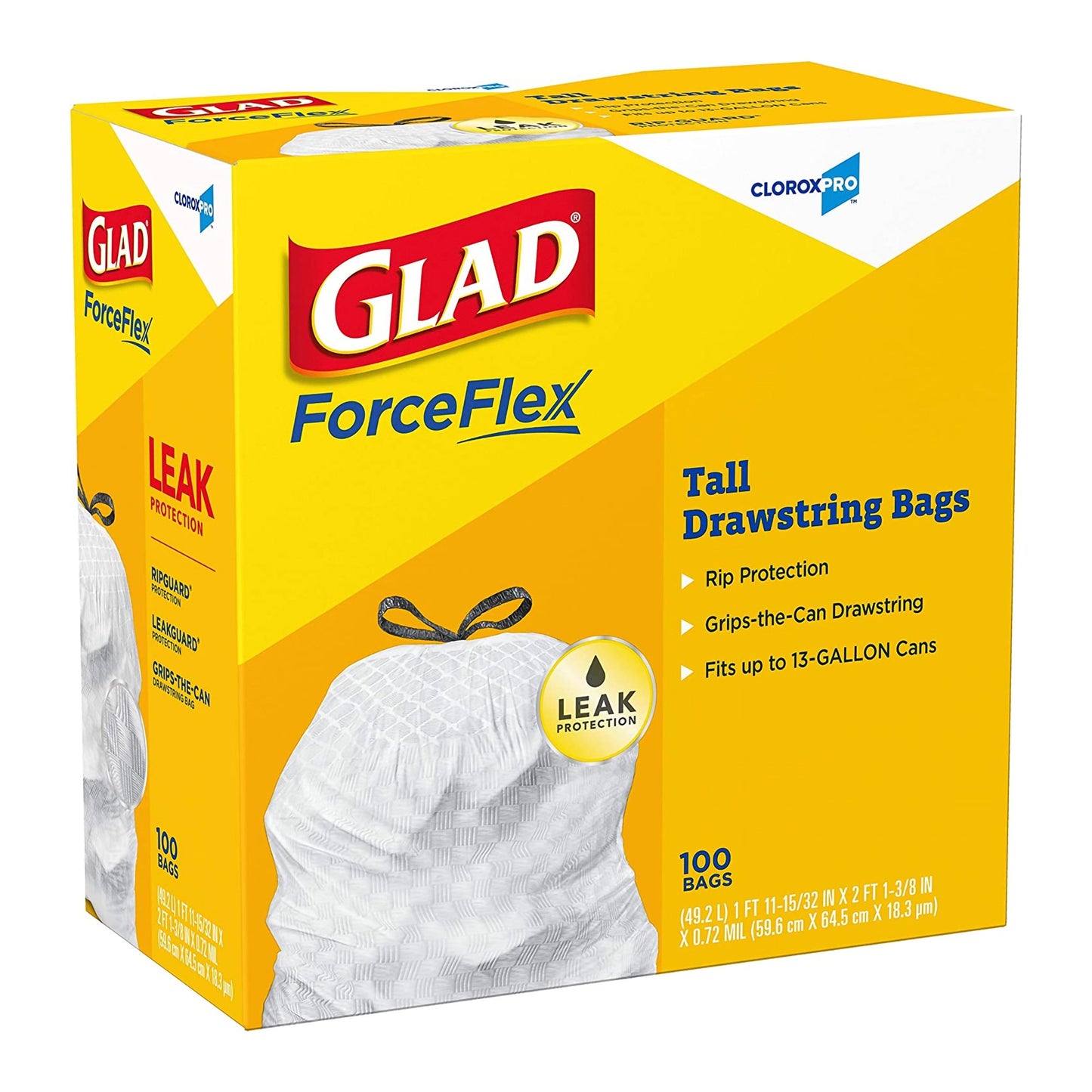 Glad® ForceFlex™ Trash Bag 70427