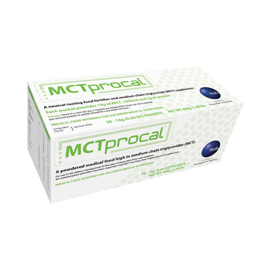 Oral Supplement MCTprocal® Unflavored Powder 16 Gram Individual Packet - 812539021582