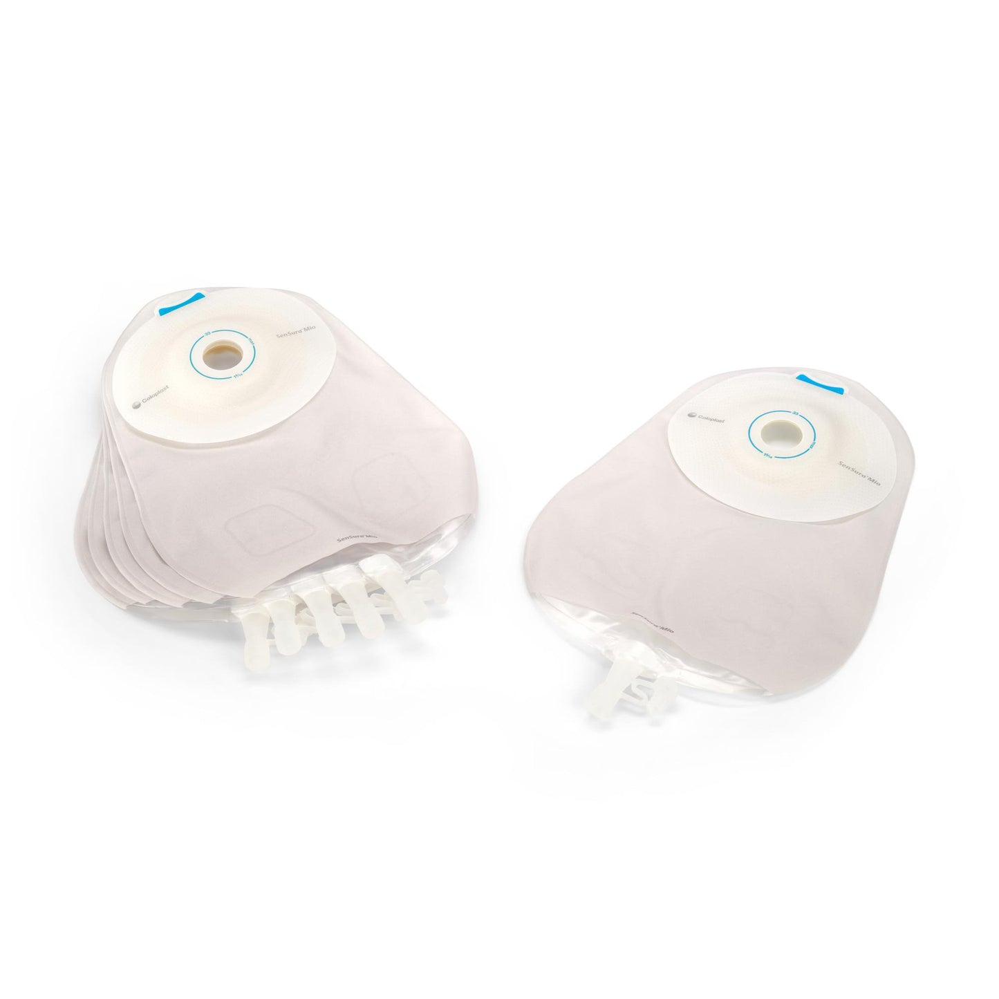 Urostomy Pouch SenSura® Mio One-Piece System Convex, Pre-Cut 1-1/8 Inch Stoma Drainable 13733