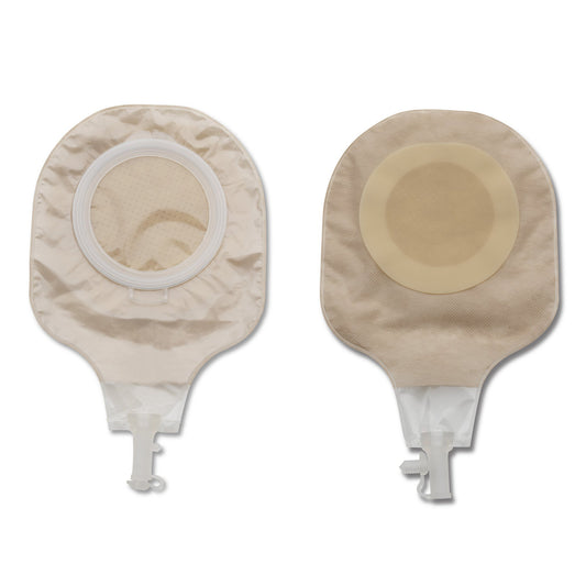 Ostomy Pouch Premier™ One-Piece System 12 Inch Length Flat, Trim to Fit 2-3/4 Inch Stoma Drainable - 80070