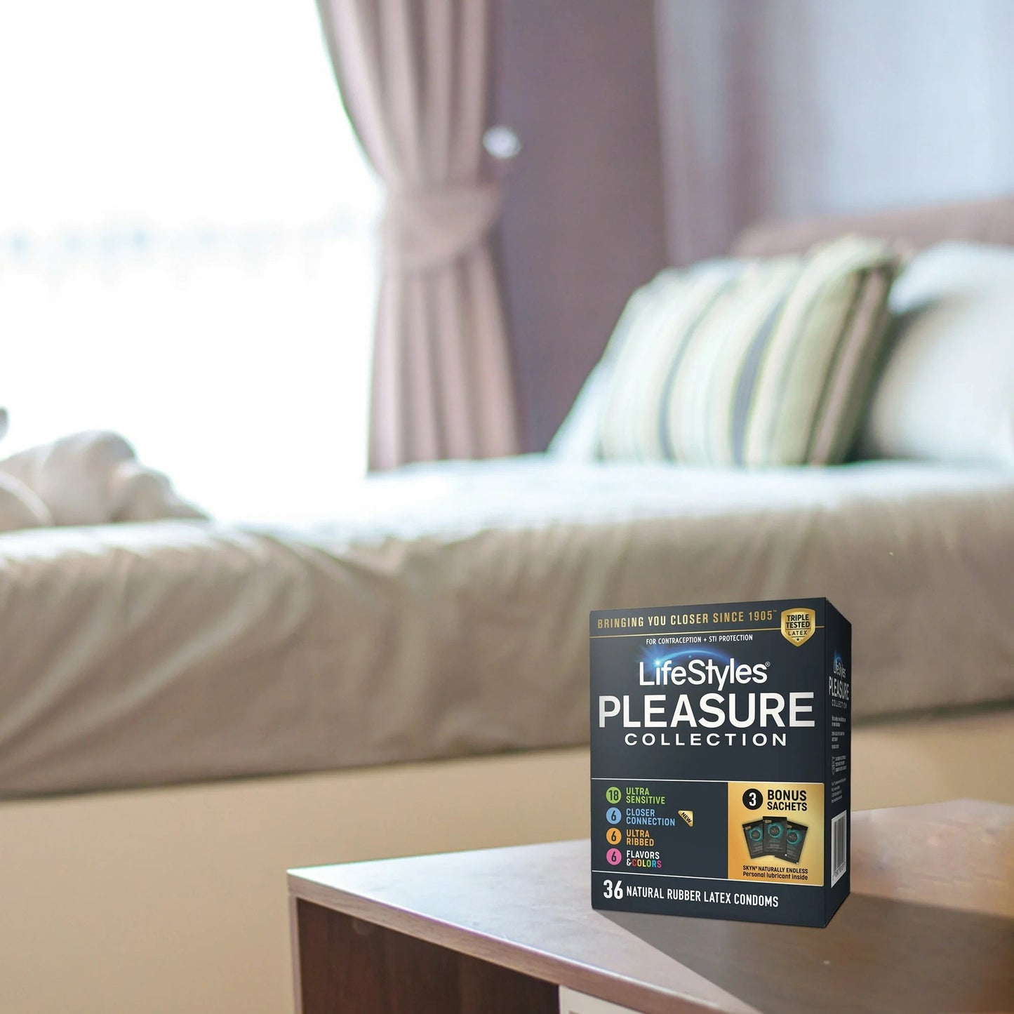 Lifestyles® Pleasure Collection Condom Variety Pack 310183