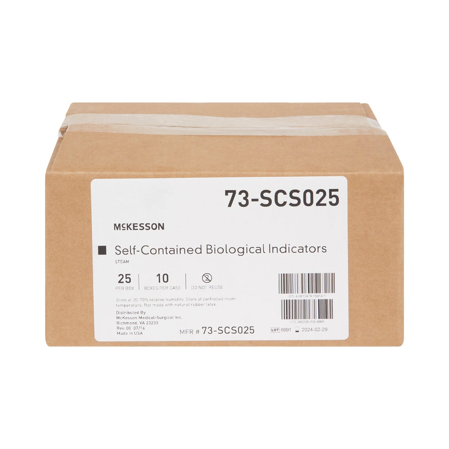 McKesson Sterilization Biological Indicator Vial 73-SCS025