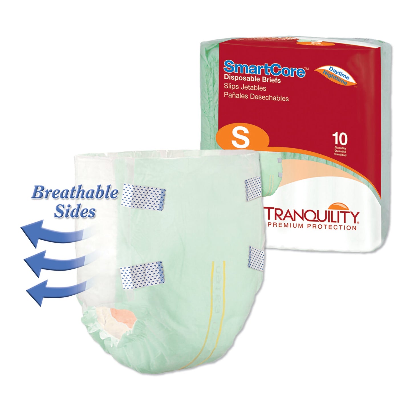 Tranquility SmartCore™ Maximum Protection Incontinence Brief, Small 2311