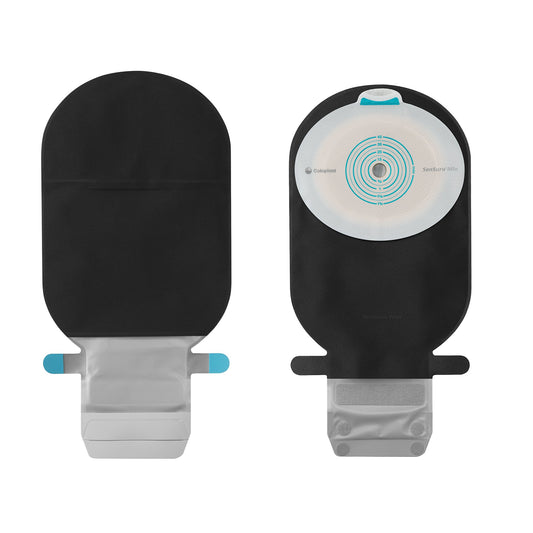 Ostomy Pouch SenSura® Mio One-Piece System Flat, Trim to Fit 3/8 to 2-1/8 Inch Stoma Drainable 18777