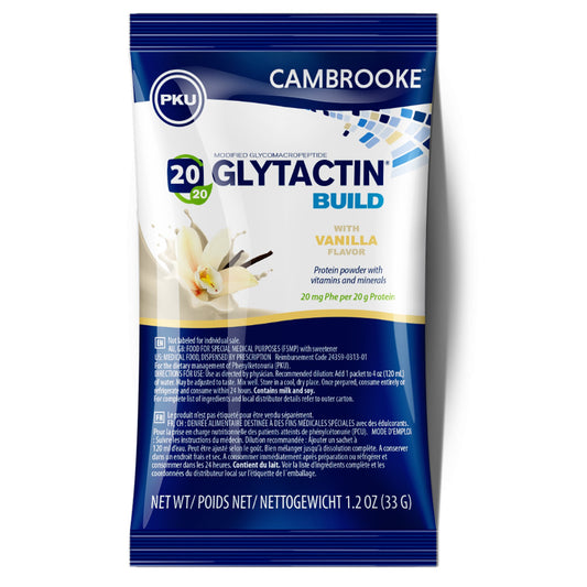 Glytactin® Build 20/20 GMP for the Dietary Management of PKU, Vanilla 35313