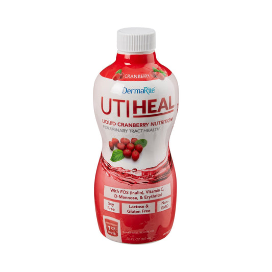 Oral Supplement UTIHeal™ Cranberry Flavor Liquid 30 oz. Bottle - PRO6000