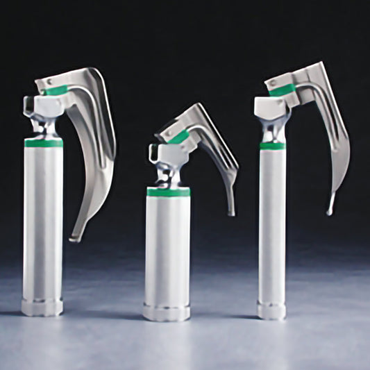 Laryngoscope Handle McKesson Greenline FiberOptic Medium Standard Handle - 4065FMM