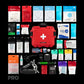My Medic™ MyFak Pro First Aid Kit, Red Waterproof Hard Case MM-KIT-905-MFK-V2-PRO