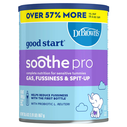 Infant Formula Dr. Brown's™ good start® soothe pro Unflavored 30.6 oz. Can Powder LPB50004