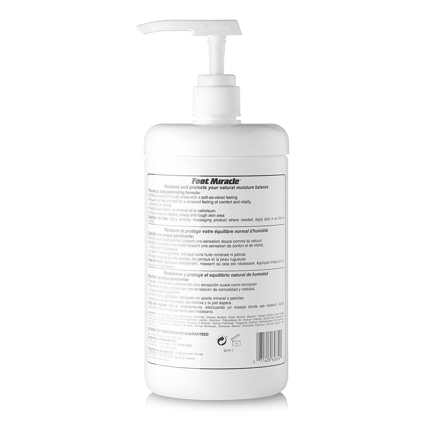 Foot Miracle® Therapeutic Cream, 32 oz. Bottle 60656